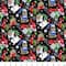 Fabric Traditions Christmas Black Winter Dogs Cotton Fabric